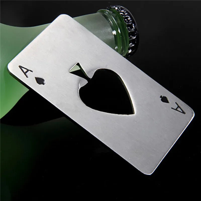Stainless Steel Credit Card Bottle Can Opener