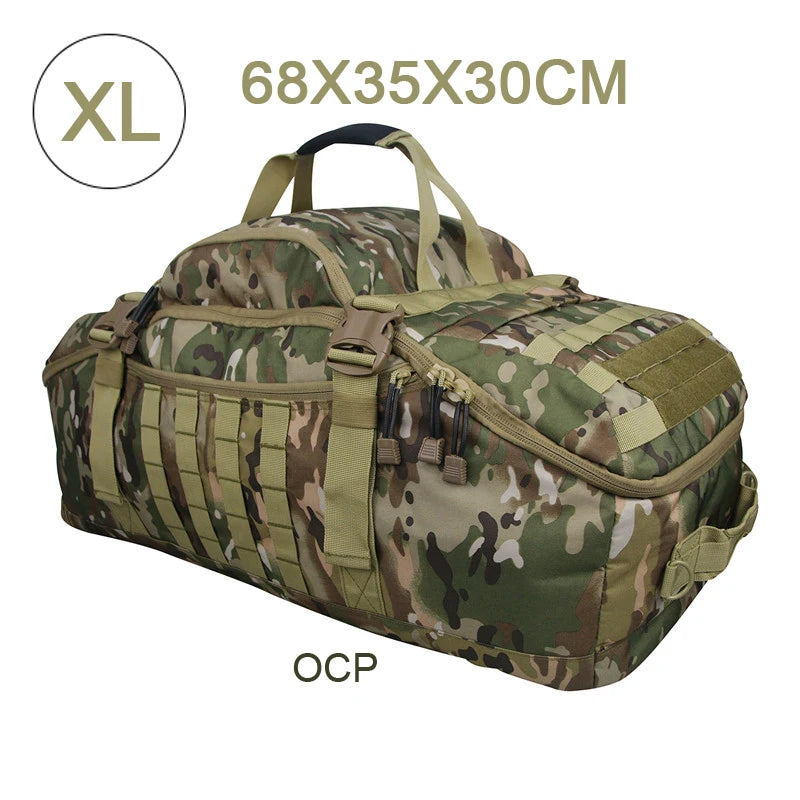 LQARMY Outdoor Tactical Backpack for Hiking and Camping